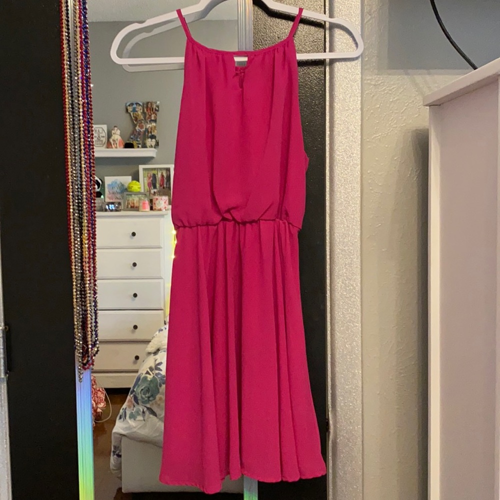 Hot Pink dress